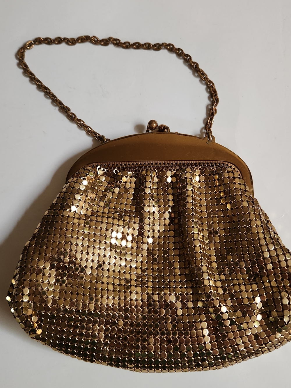 Vintage 50s Whiting And Davis Mesh Bag